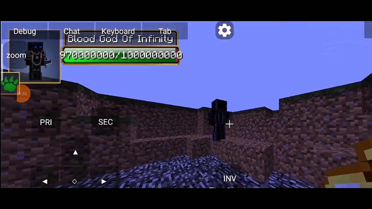 Blood God Of infinity Vs All Creepypasta mods in minecraft 
