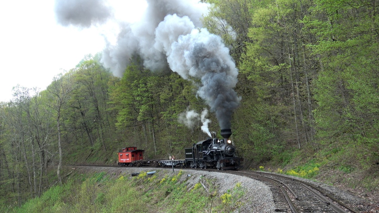 Springtime With The Heisler:  Cass Scenic Railroad's 2025 Spring Photo Special