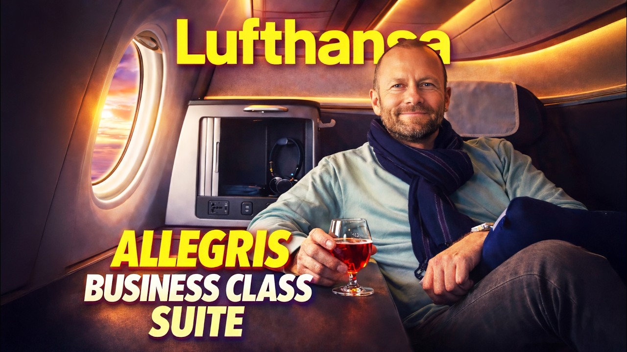 ✈️ Lufthansa Allegris Business Class Suite Review | A350 von München nach New York (JFK)