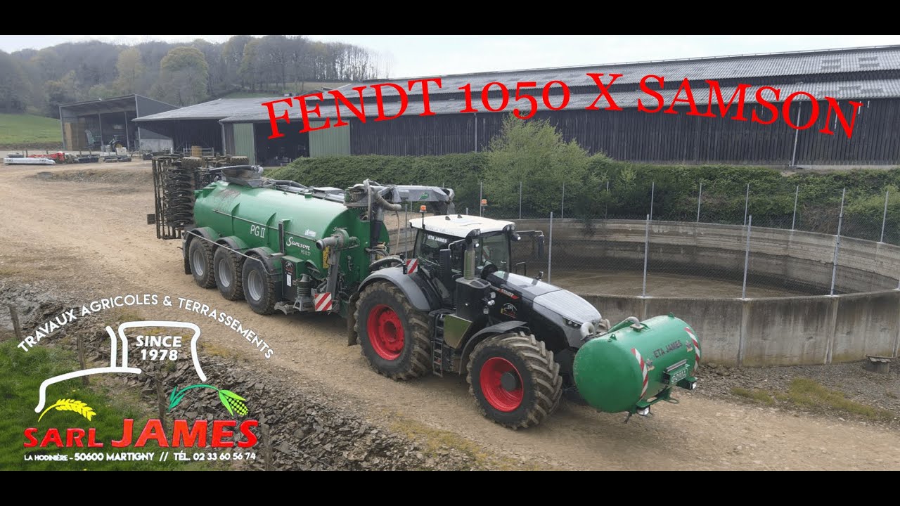 L'ETA JAMES AU LISIER (FENDT 1050 X SAMSON PG 27+3)