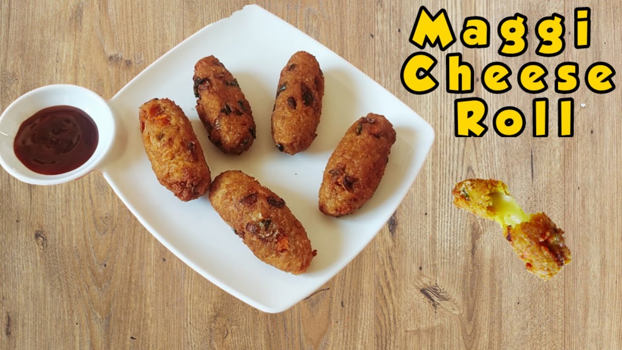 Maggi Cheese Roll Recipe in Hindi | Cheesy Rolls without Bread | #Snehakitchenanybodycancook