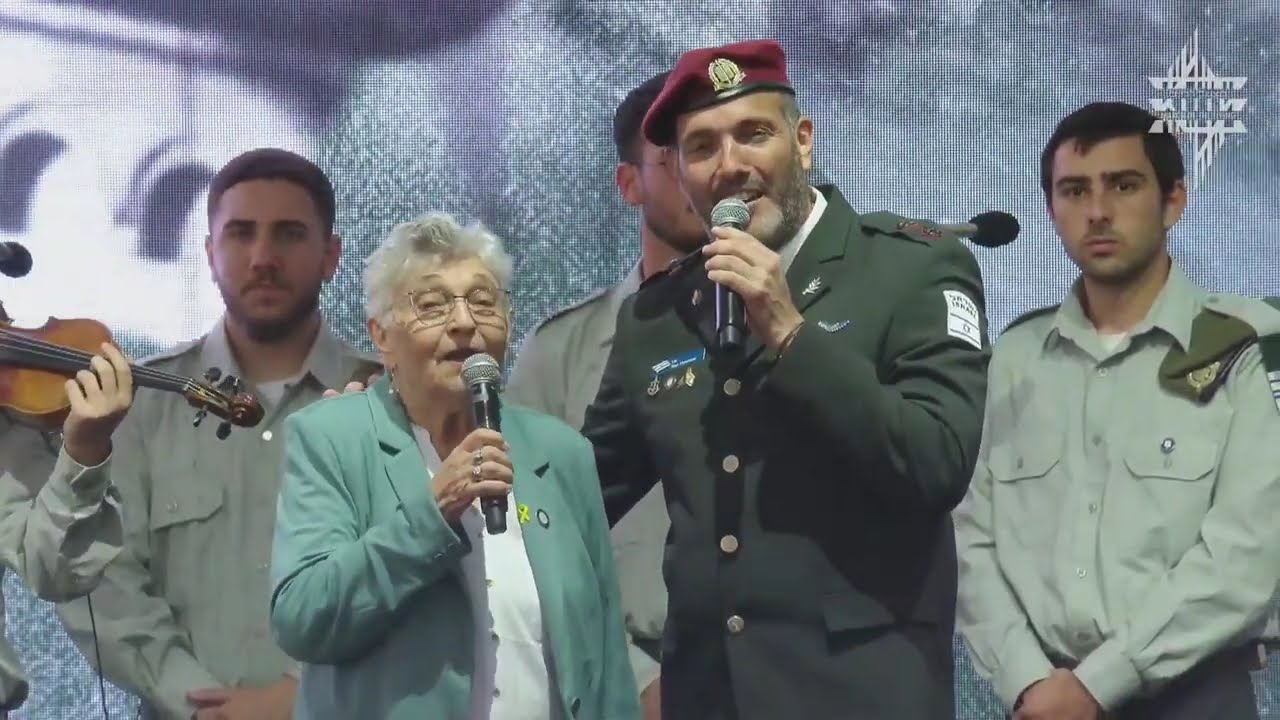 2025 MOTL: Oyfen Pripetchik Sung by Holocaust Survivor Sarah Weinstein & IDF Cantor Shai Abramson