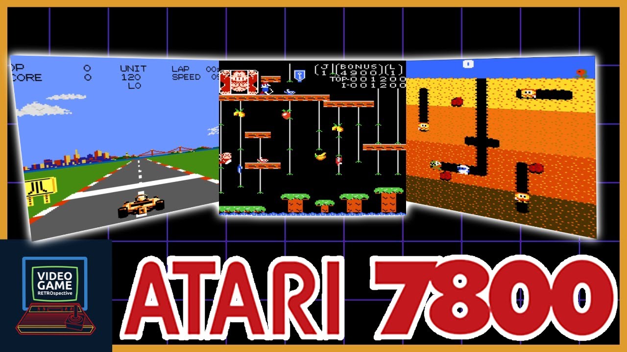 The Story of the Atari 7800 - One Chaotic Story - Video Game Retrospective