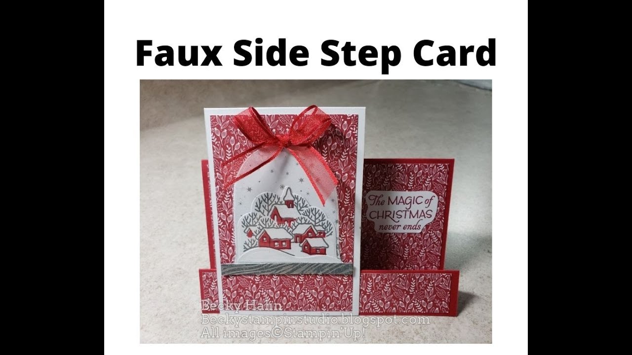 Faux Side Fold Card