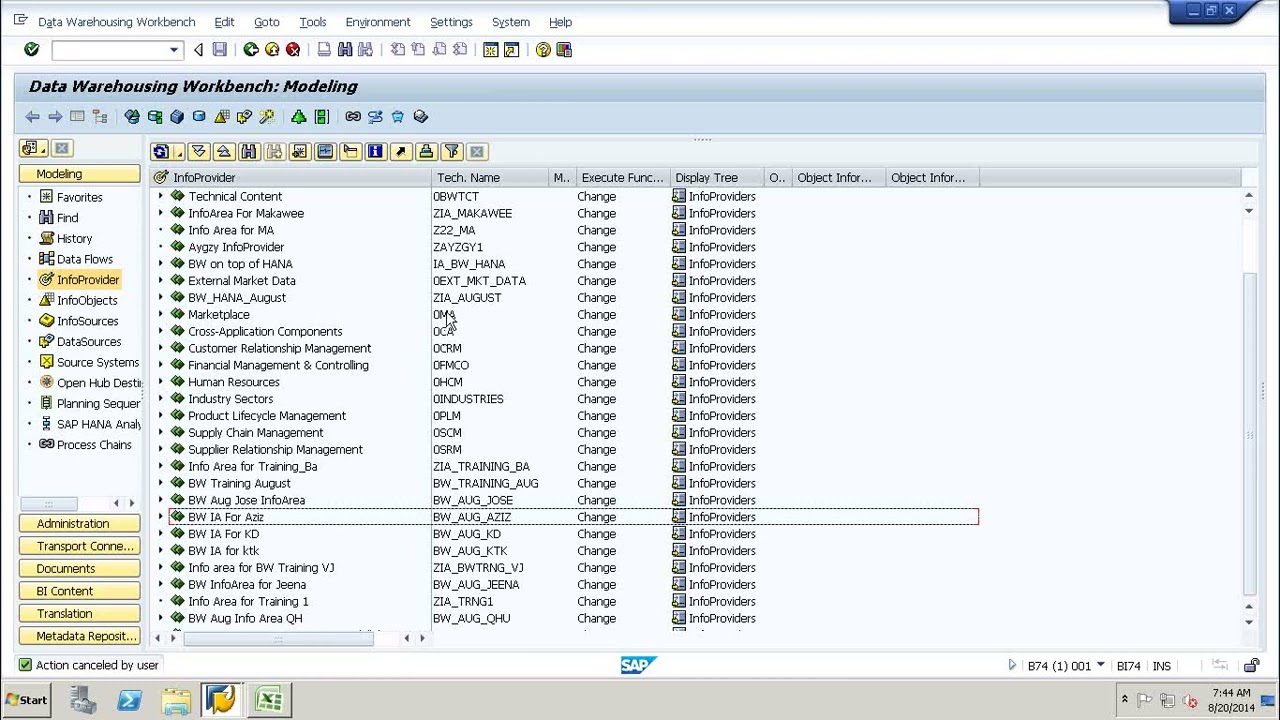 Sap bw on hana Course