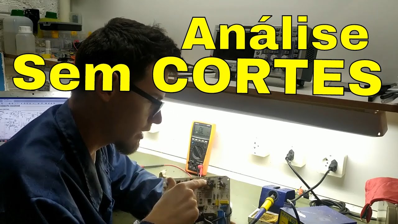 Ao vivo sem cortes - Análise detalhada placa ar condicionado (sem troca troca de componentes )