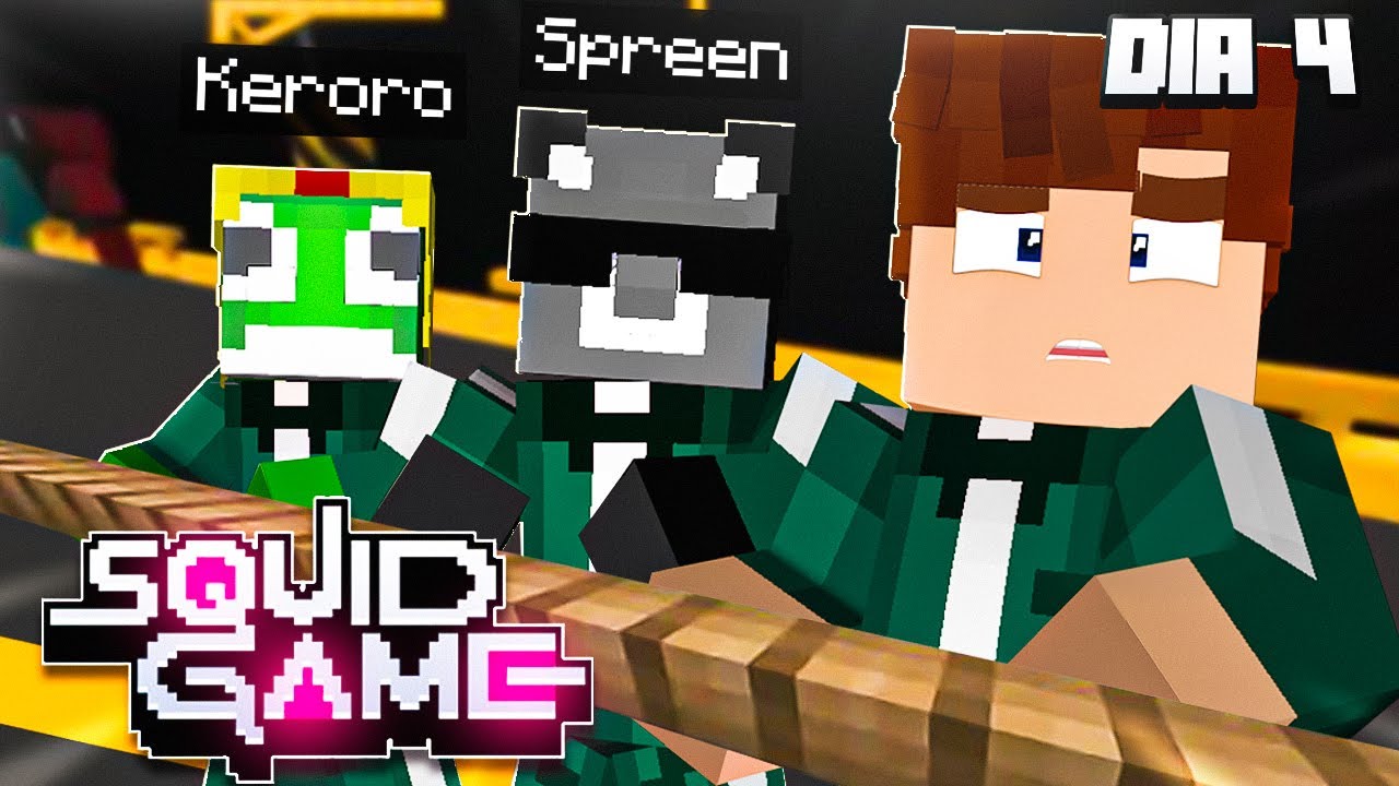 *DIA 4* Squid Game Minecraft Mejores Momentos MarkiLokuras (pov mejor equipo)