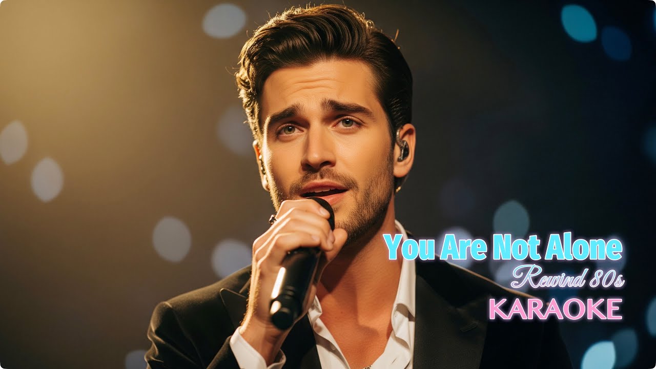 KARAOKE | 🎸 You Are Not Alone - 80s Power Ballad (Emotional Male Vocal) 🎤