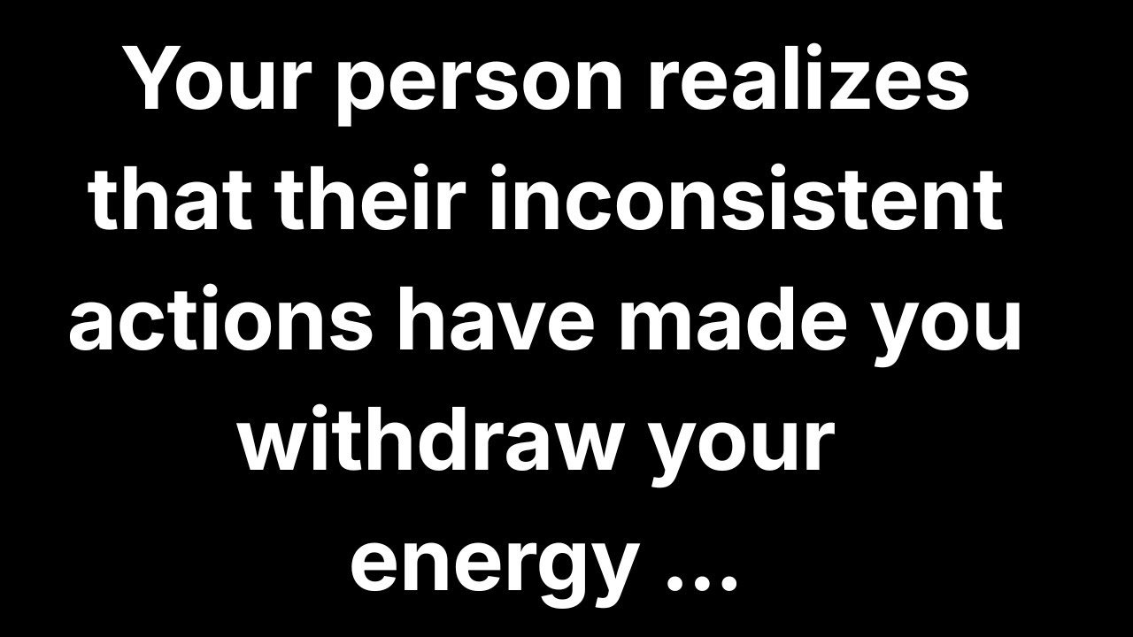 🤯 They know their hot-and-cold behavior forced you to pull your energy back…