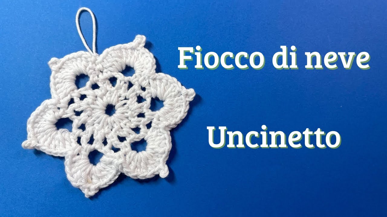 Fiocco di Neve - Uncinetto