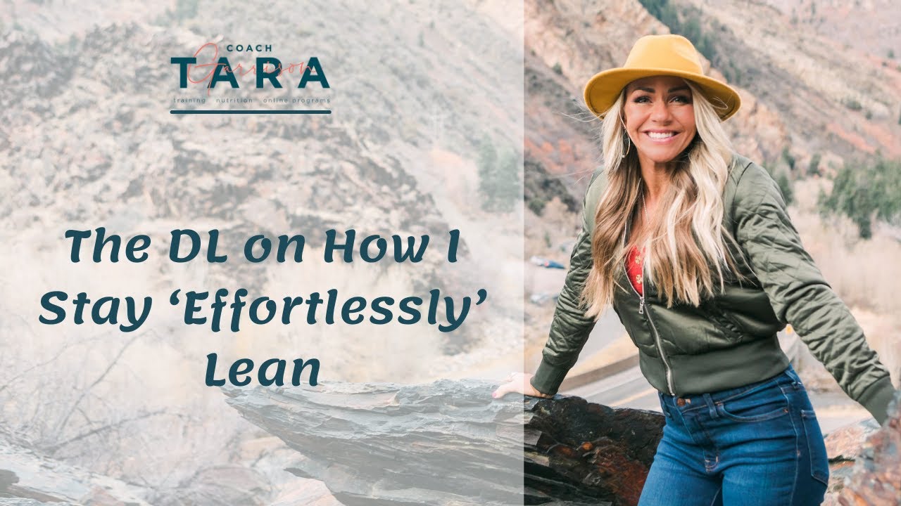 The DL on How Im Staying Effortlessly Lean