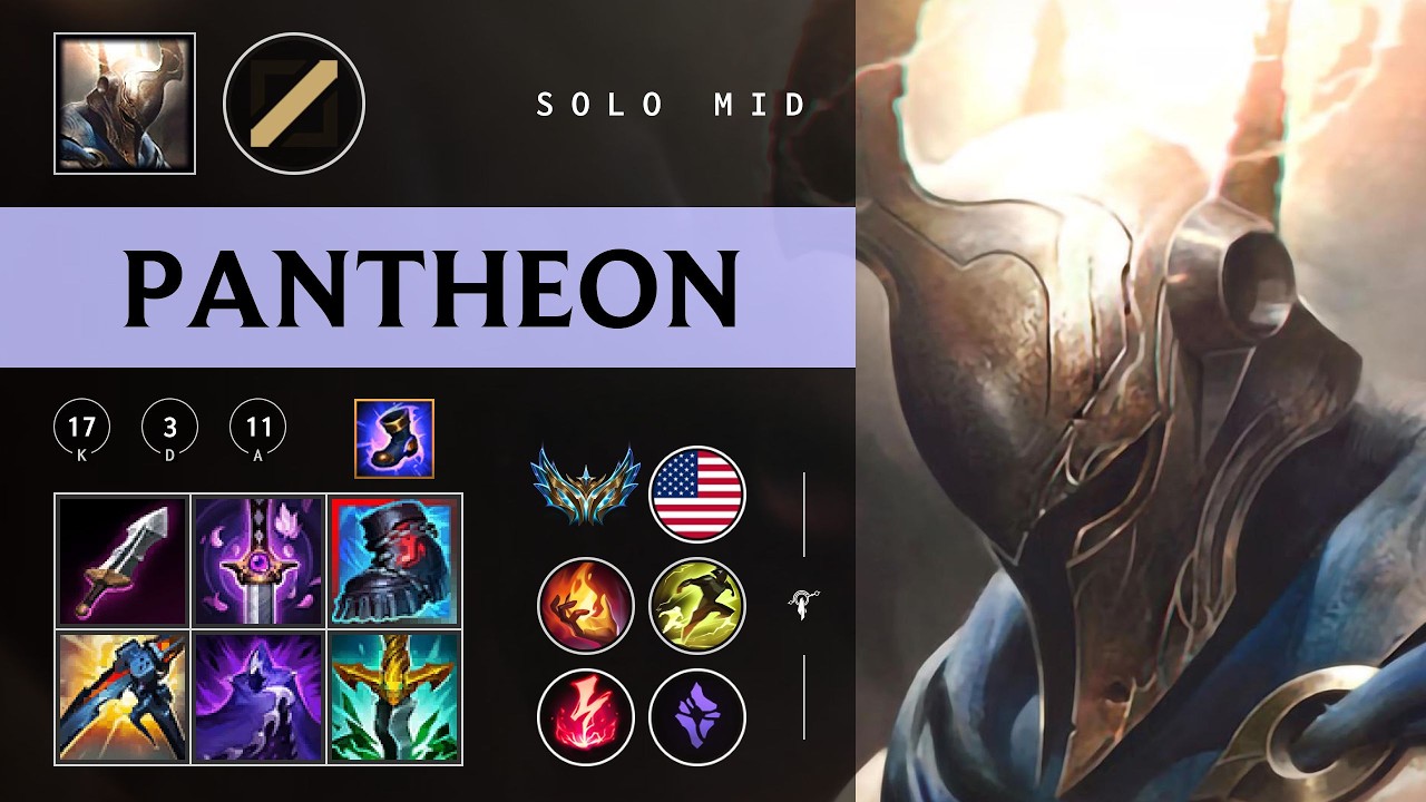 Pantheon Mid vs Vex - NA Challenger Patch 26.05