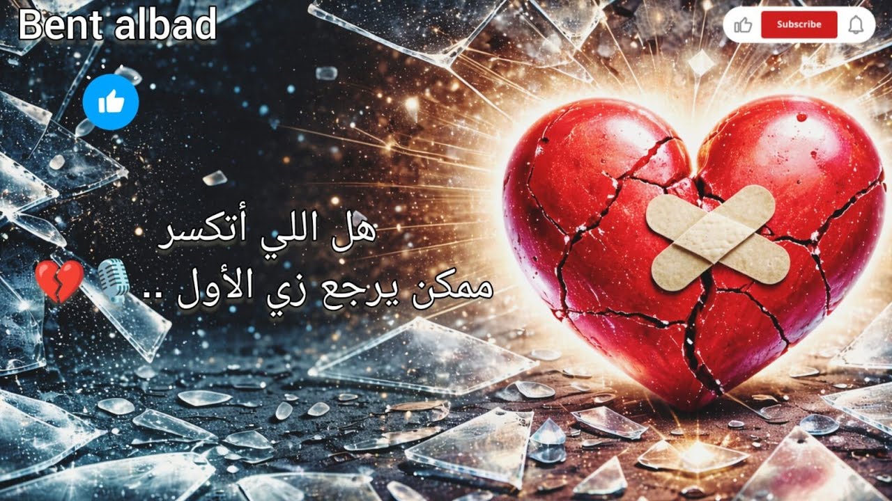 هل اللي أتكسر ممكن يرجع زي الأول🎙️...💔
