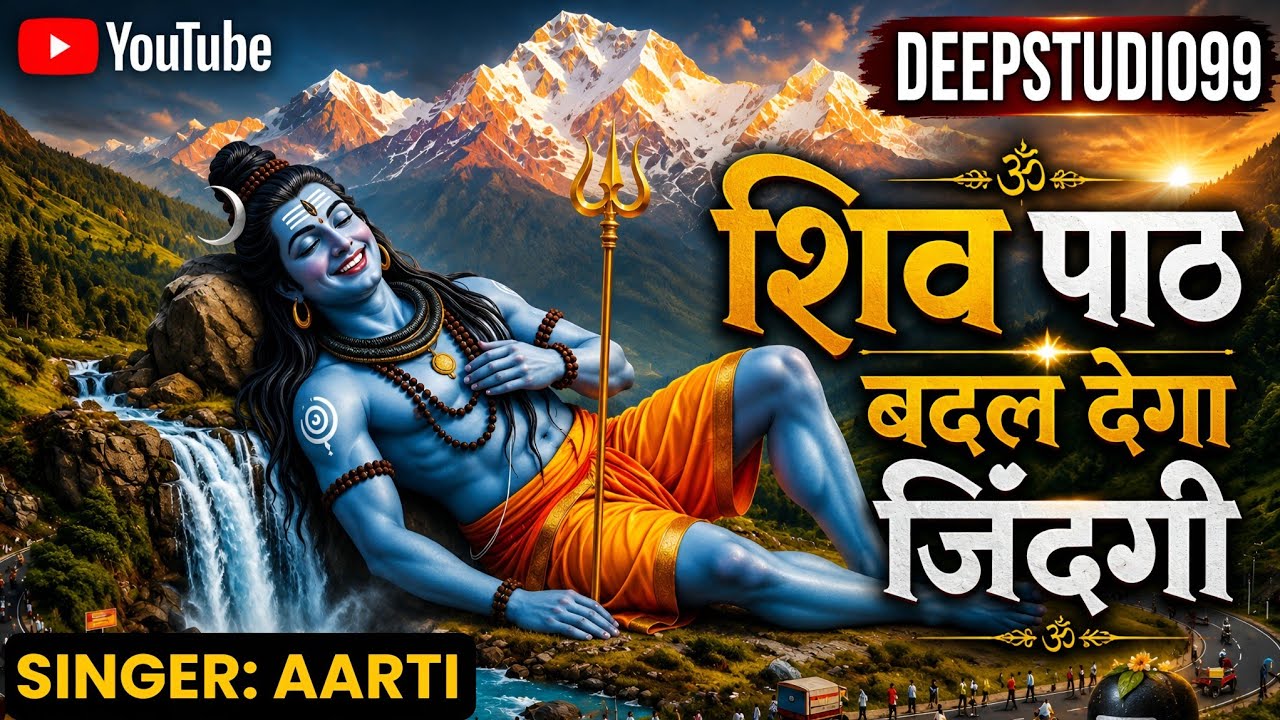 🔴 LIVE: ॐ नमः शिवाय मंत्र | Om Namah Shivaya Mantra Jaap | घर में सुख-शांति धन लाभ और मनोकामना पूर्ण