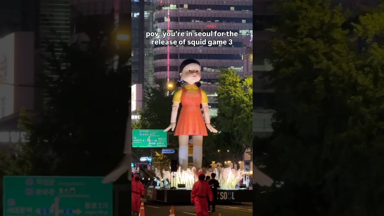The Release of SQUID GAME 3 in Seoul