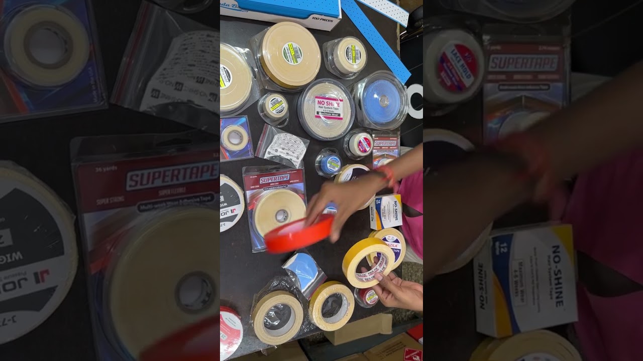 Tape quality of hair patch ! Tape hair patch ! Hair wig tape wholesaler (Hair wig india)7703974683
