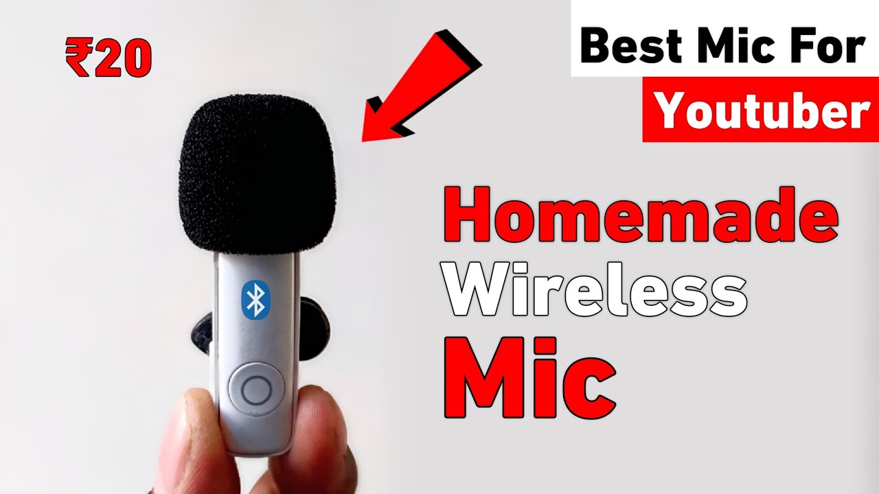 सिर्फ ₹20 में बनाए Wireless Mic | How to Make Wireless Mic at Home | Wireless Microphone