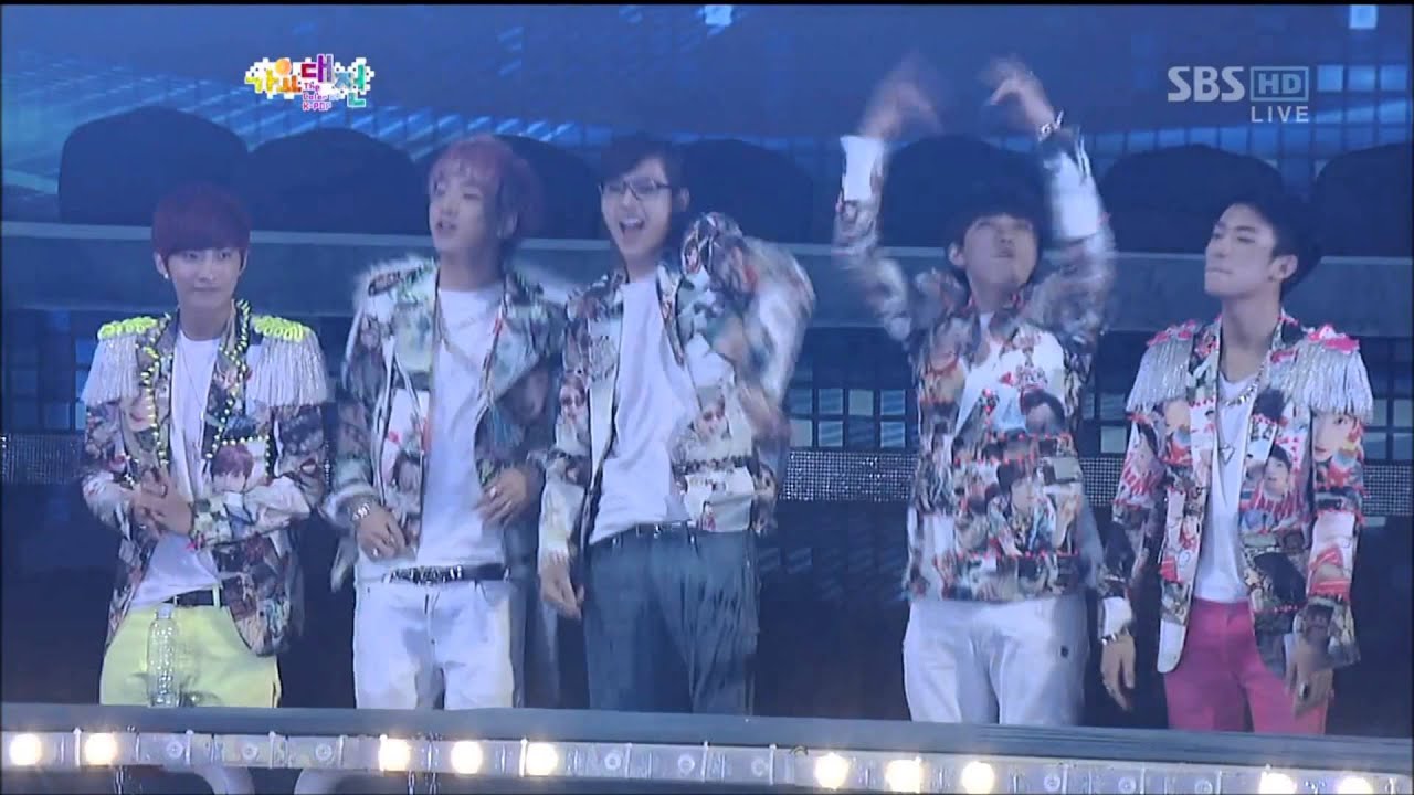 121229 B1A4 - I Love You + Pandora at 2012 SBS Gayo Daejun