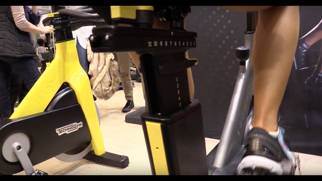 Technogym Group Cycle Connect Bike Demo and Overview