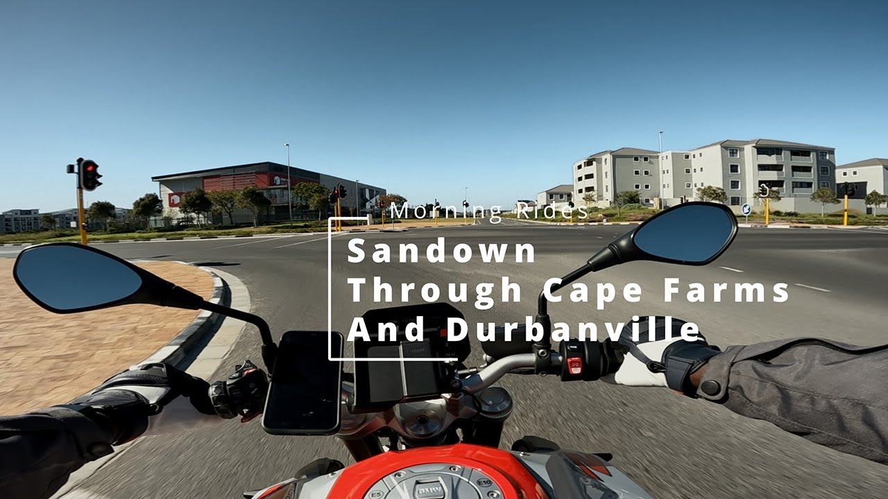 Morning ride through Durbanville and the Cape Farms | BMW F900R