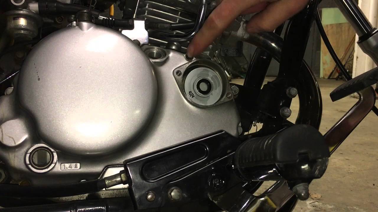 How to Change Oil '05 Kawasaki Eliminator 125