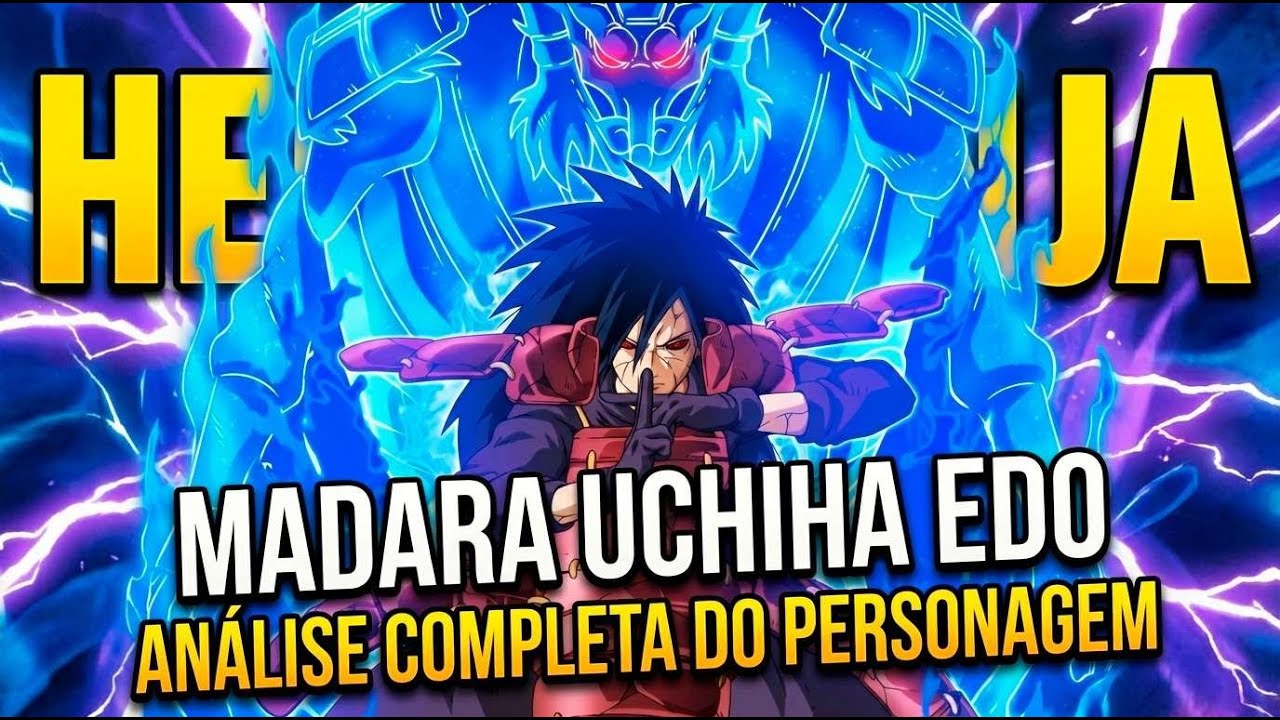 O Poder do Madara Uchiha Edo Explicado! | Herói Ninja 🔥 #heroininja
