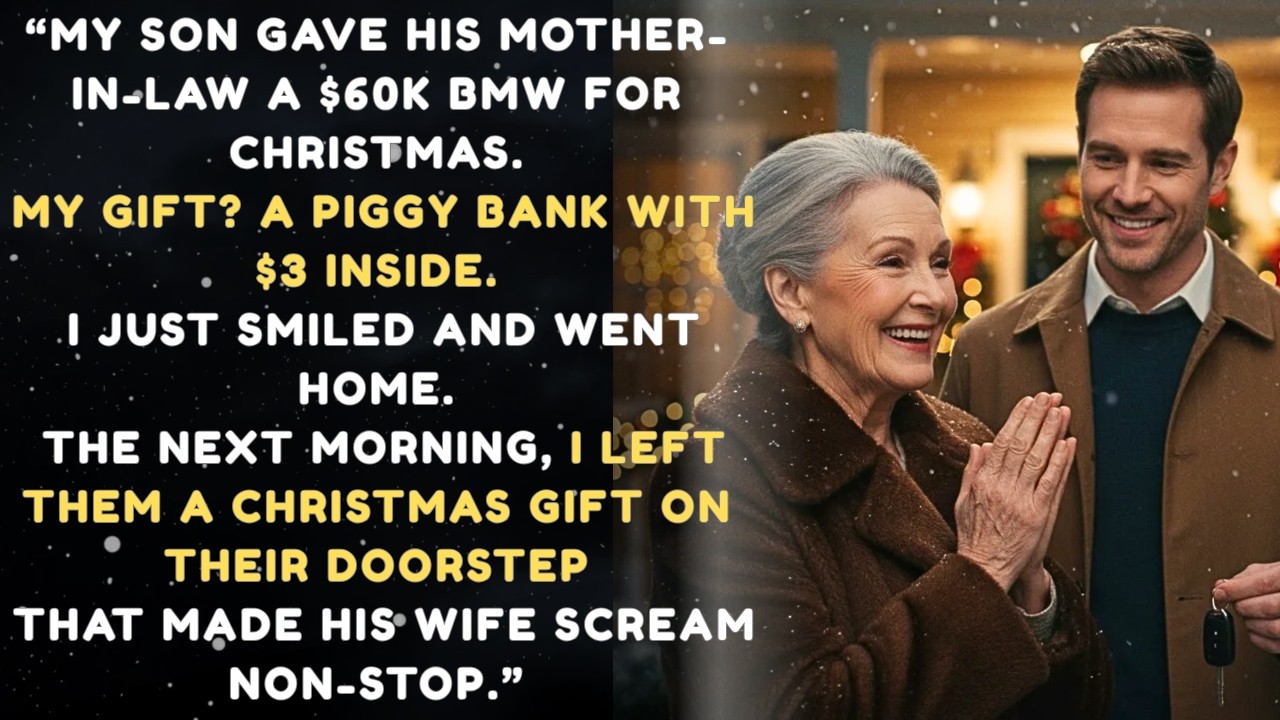My Son Gave His Mother-In-Law a BMW With a Red Bow. I Only Got $3. So I Left and Blocked Him