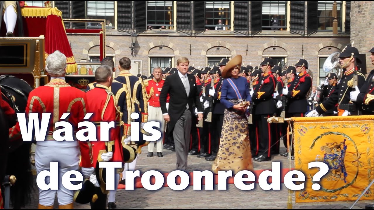 Waar verstopt de Koning de Troonrede?
