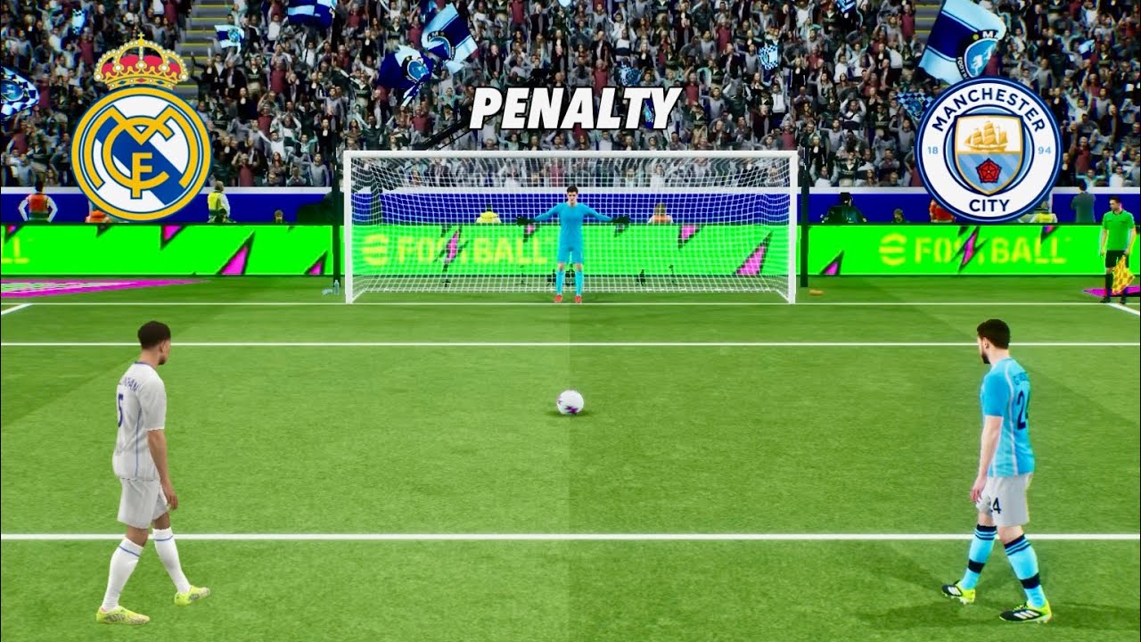MANCHESTER CITY vs REAL MADRID PENALTY SHOOTOUT | HAALAND VS MBAPPE | HIGHLIGHTS