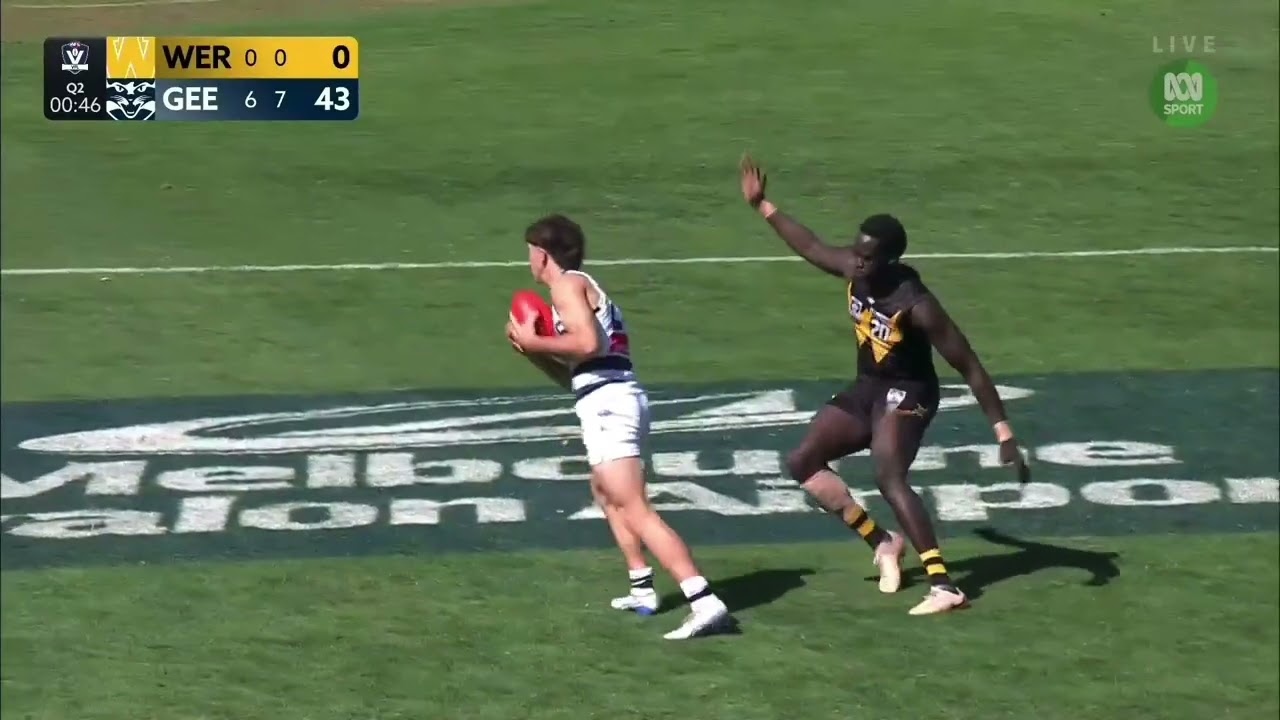 Jhye Clark | Werribee vs Geelong | VFL Round 3 2025