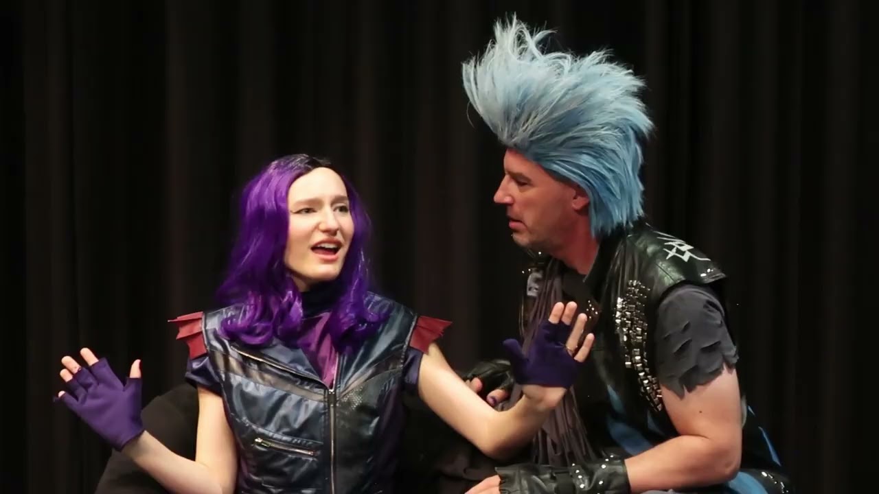 Mal and Hades just for fun video (lip-syncing)