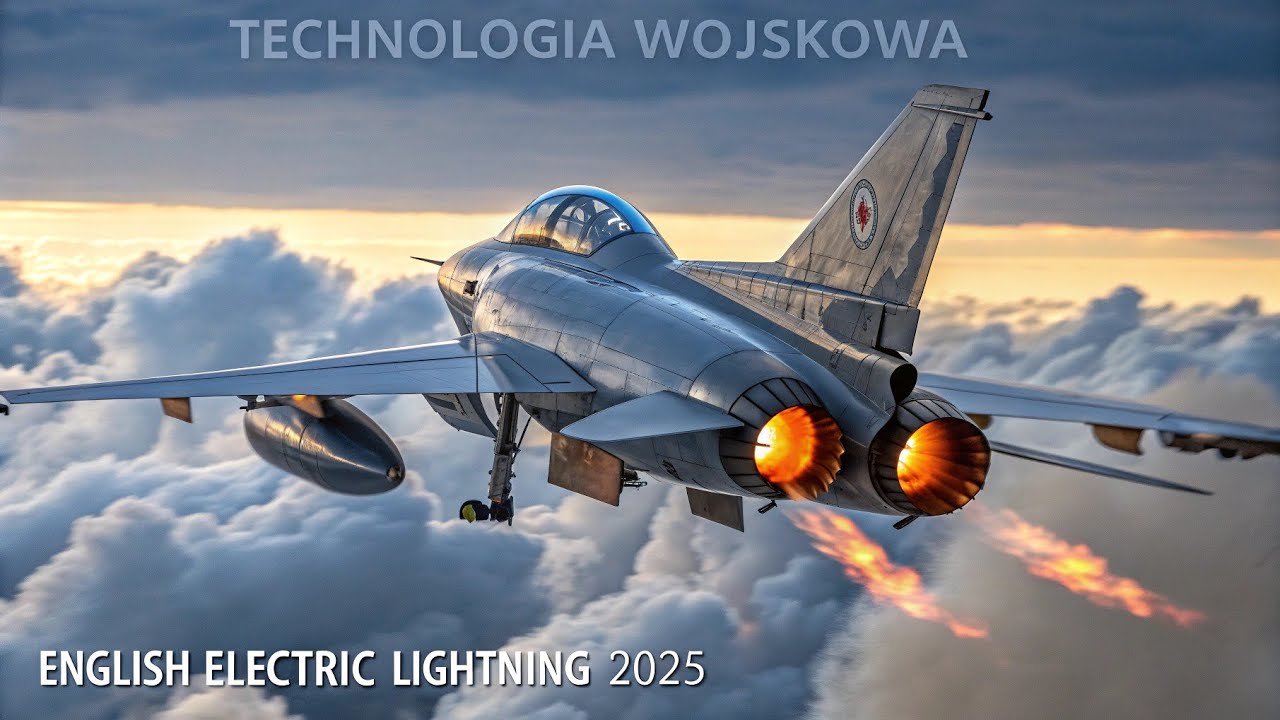 🔥 Finally Unveiled: English Electric Lightning (1959) Reborn in 2025 ✈️ | Technologia Wojskowa 🇬🇧