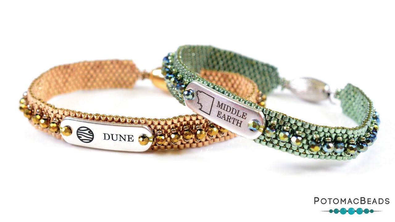 Take Me There Bracelet - DIY Jewelry Making Tutorial by PotomacBeads