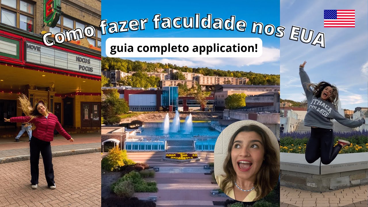 Como fazer faculdade nos Estados Unidos | Passo a Passo Application!