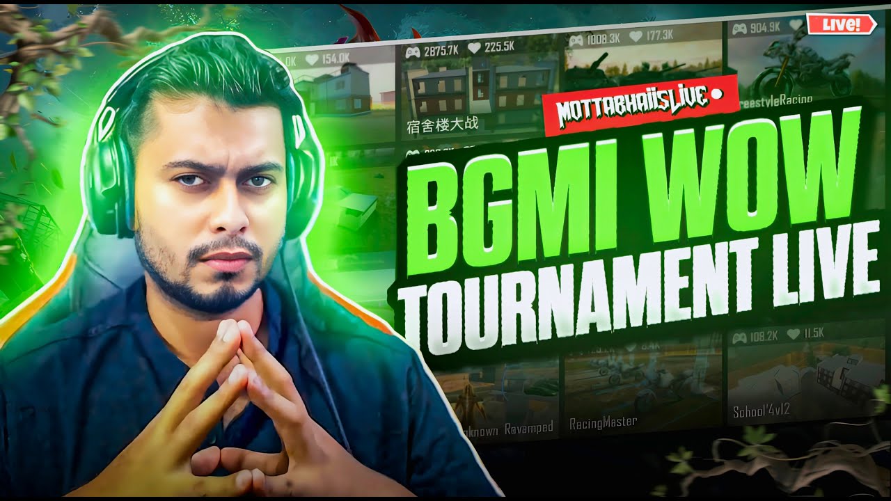 4 V 4 WOW ! TOURNAMENT POV #BGMi