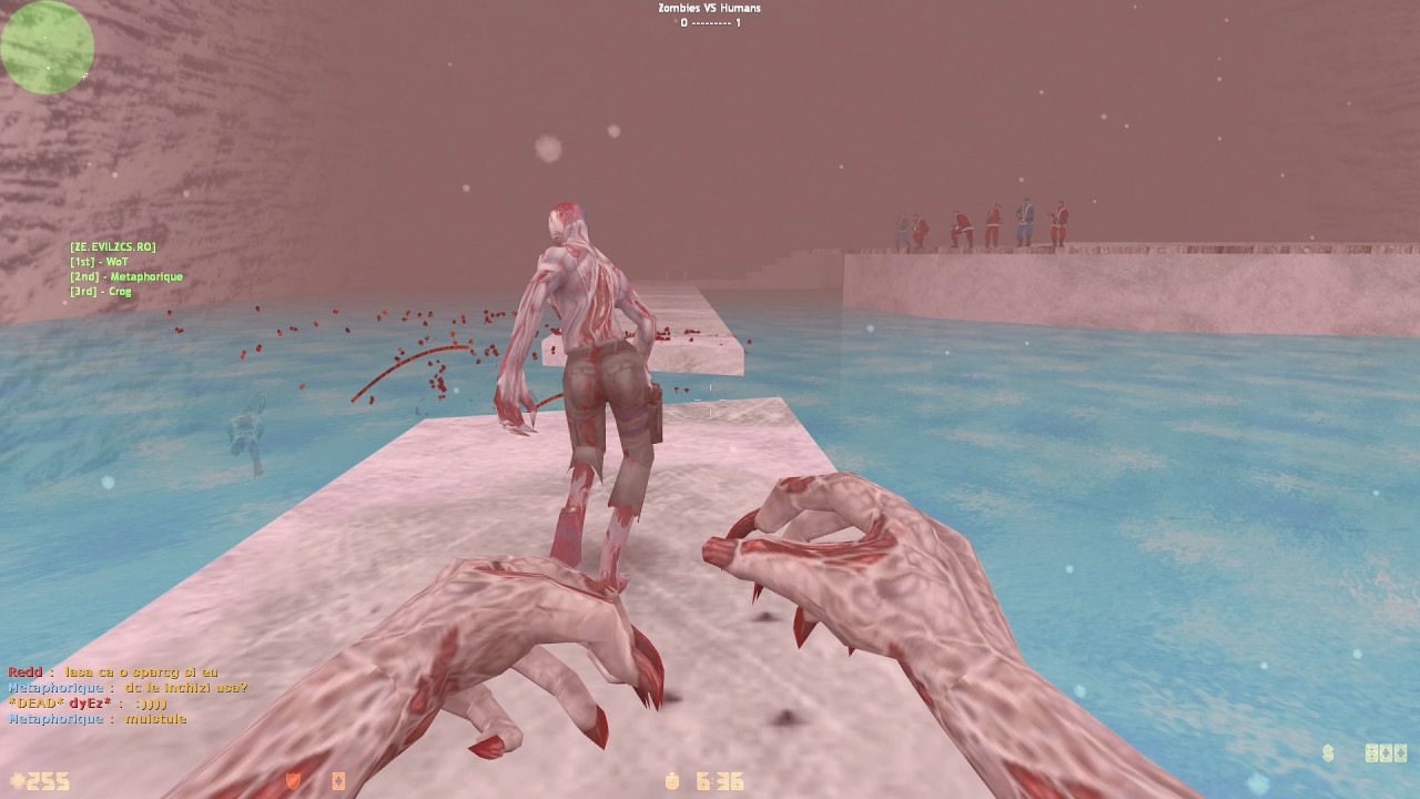 Counter-Strike: Zombie Escape Mod - ze_Jurassickpark4_Christmas on EVILZCS