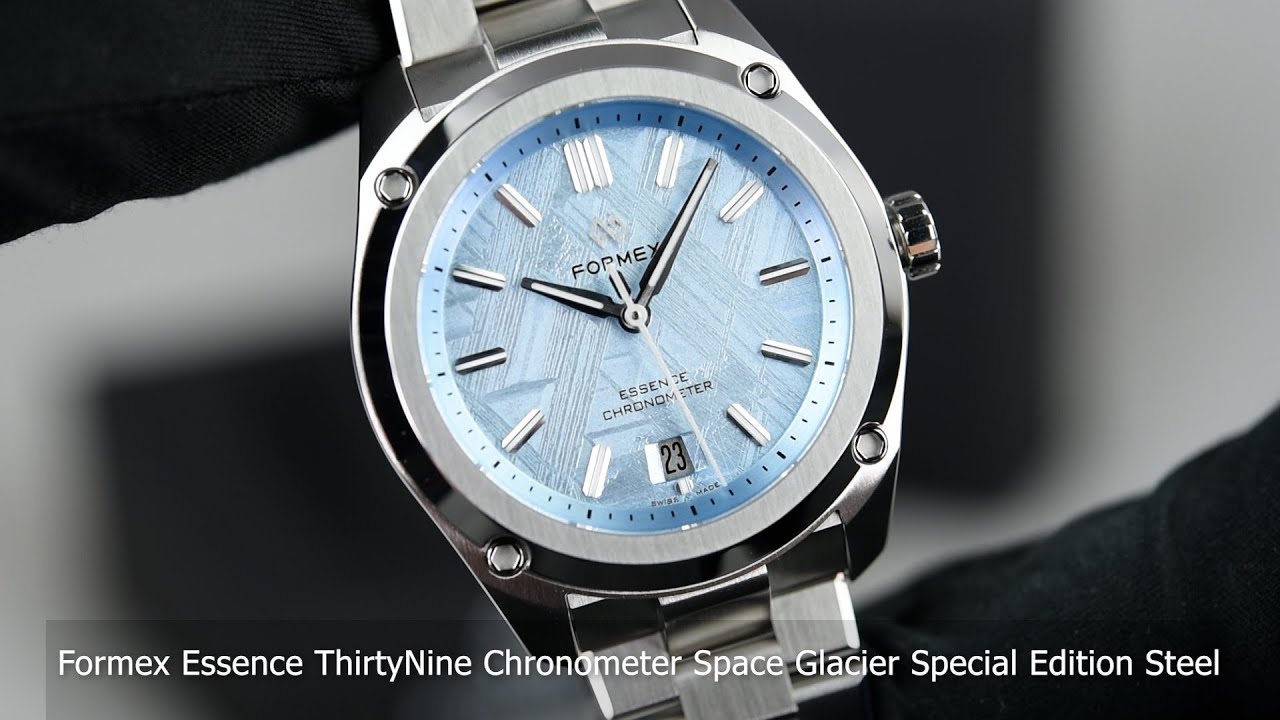 Formex Essence ThirtyNine Chronometer Space Glacier Special Edition Steel