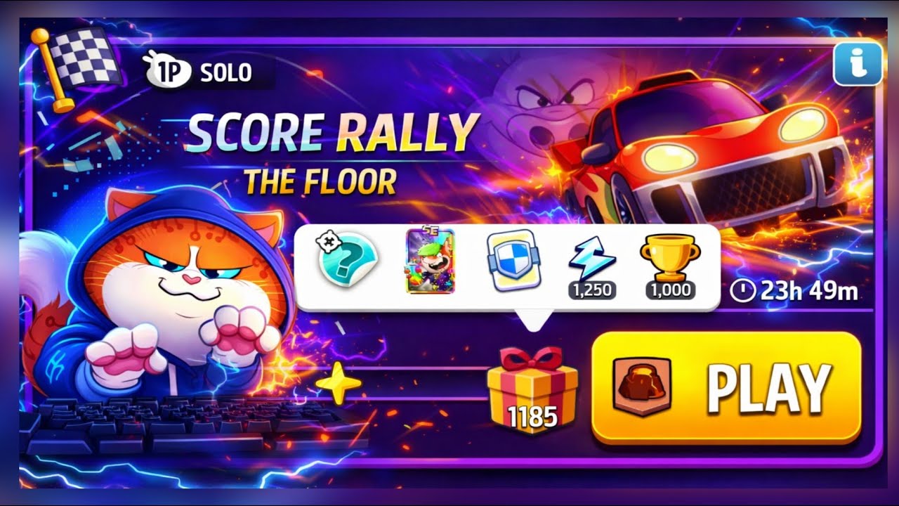 Floor lava solo challenge|score rally|match masters