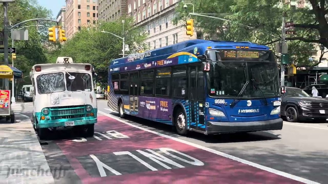 MTA Bus Action @ Midtown Manhattan, New York.