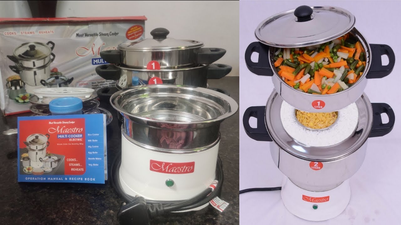 Maestro electric multi cooker | steam cooker unboxing