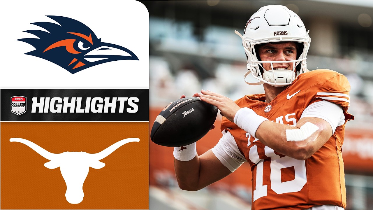 UTSA Roadrunners vs. Texas Longhorns | Full Game Highlights | ESPN College Football