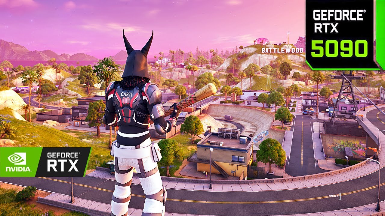 New Fortnite Chapter 7 Season 1 | RTX 5090 4K MAX Settings + RTX ON #fortnite