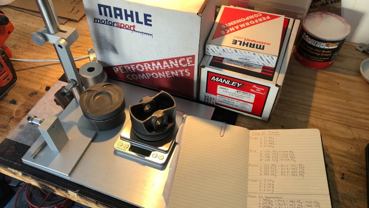 HOW TO BALANCE PISTONS - FOCUS ST ENGINE BUILD