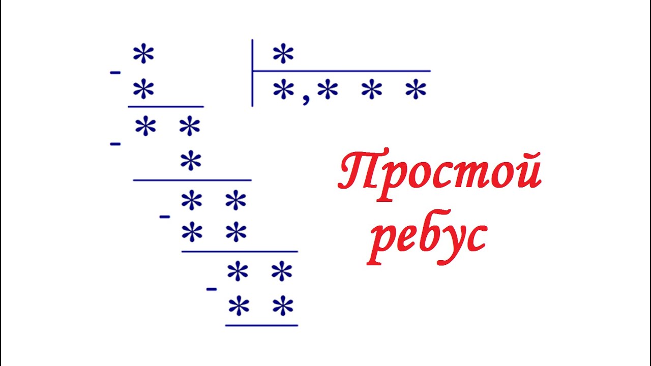 Простой ребус для простого человека ★ Сможет решить каждый