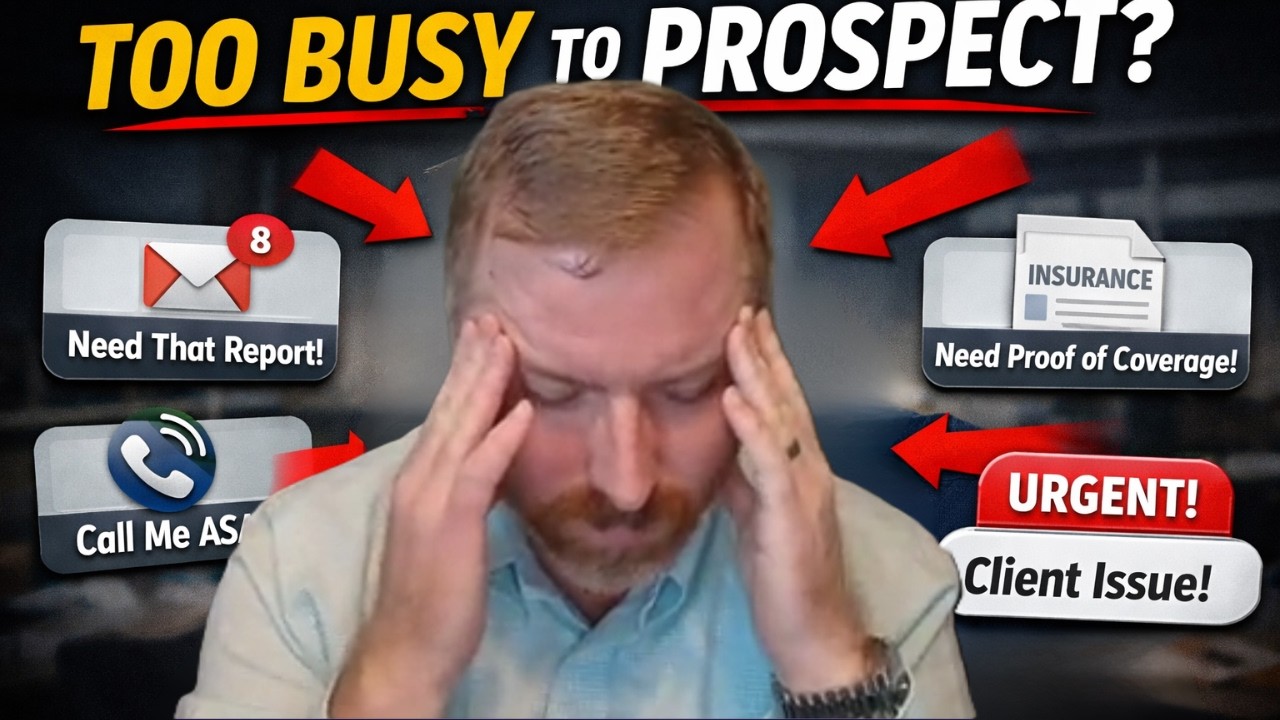 How to Keep Prospecting When You're Too Busy (Sales Time Blocking Explained
