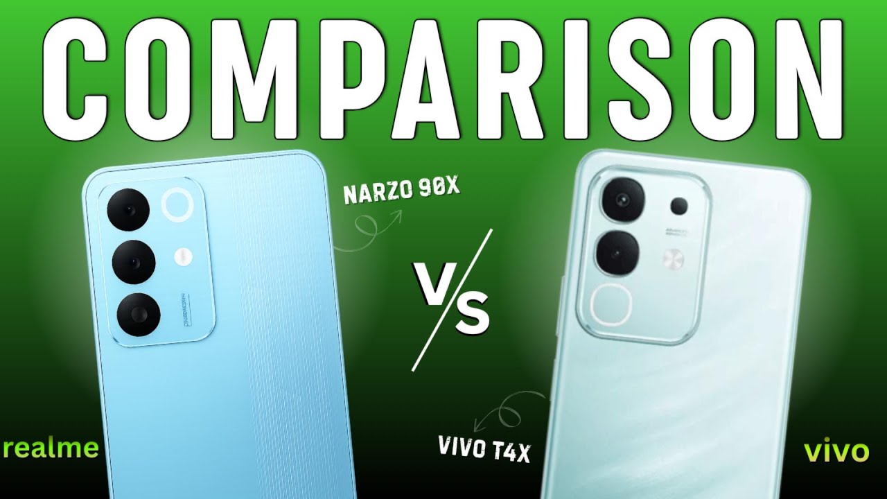 Performance Beast या Battery King? Vivo T4x 5G vs Realme Narzo 90x 5G!