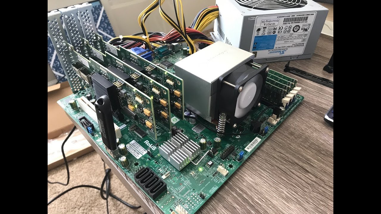 Прошивка LSI SAS HBA в режим IT, настройка и обновление BIOS Supermicro.