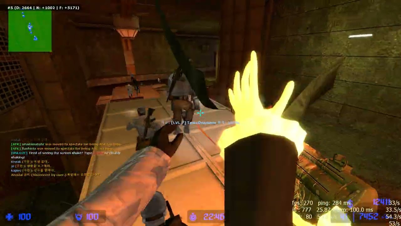 [26.01.17][CounterStrike:Source] 카스소스 좀비탈출 서버 - 1