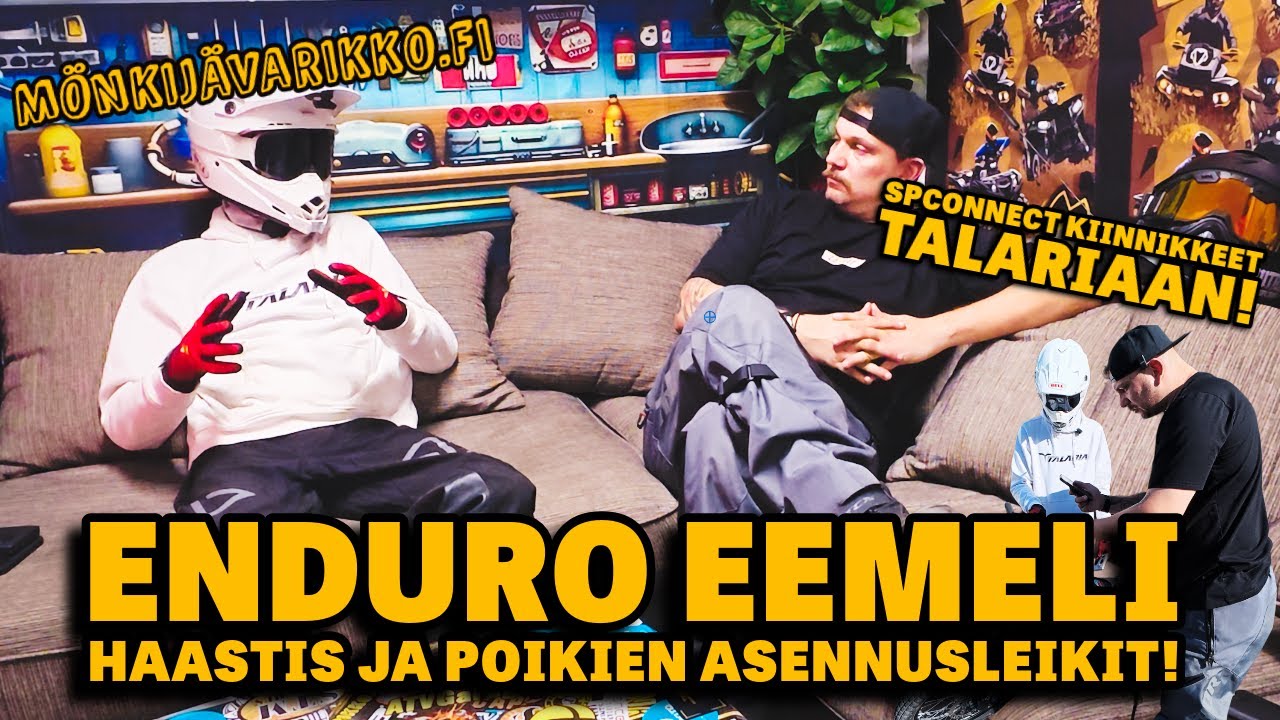 ENDURO EEMELI & LEMINEN! - Asennetaan Talariaan SPCONNECT-kiinnikkeet!