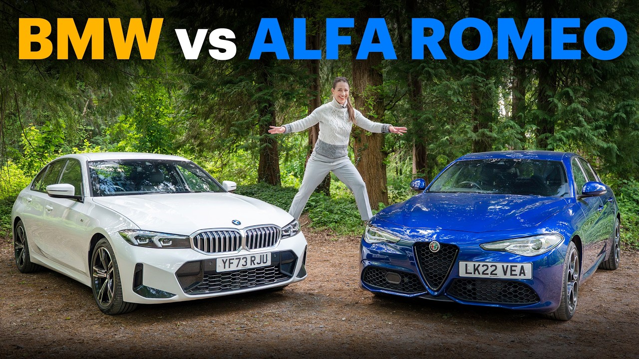 Alfa Romeo vs BMW £25k saloon car BATTLE: Giulia vs 3 Series comparison